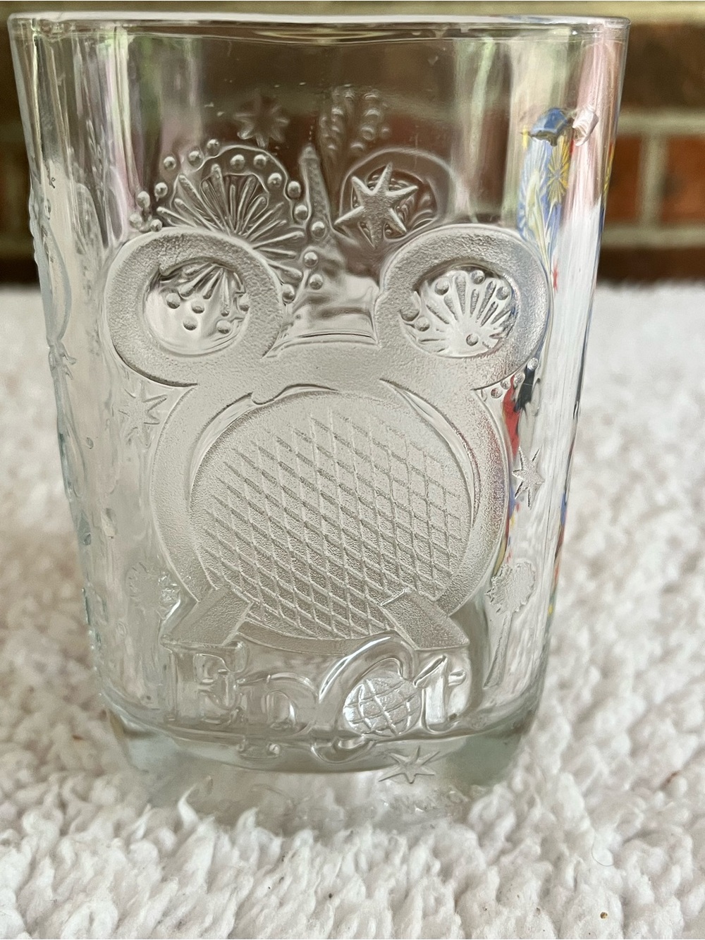Walt Disney World 2000 Celebration McDonalds Mickey Mouse Commemorative Glass - Picture 7 of 13